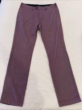 Ted Baker Men's Plum Purple Chinos